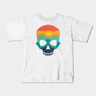 Skully Sunset Kids T-Shirt